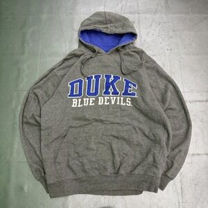 Duke Blue Devils Sweatshirt Mens XL Gray NCAA Basketball Old Varsity Brand